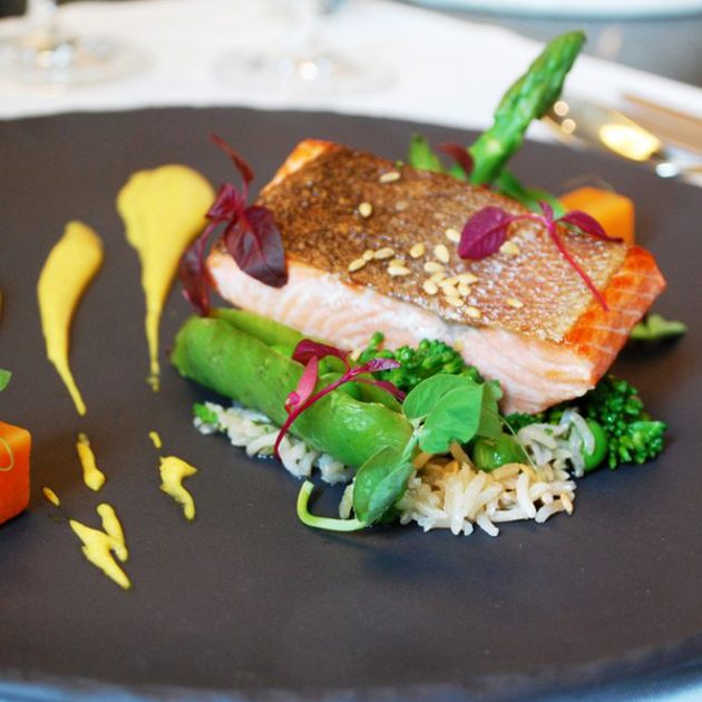 Wholegrain Basmati Super Food Salad with Sea Trout