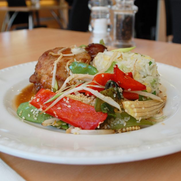 Teriyaki Chicken with Savoury Egg Basmati Rice