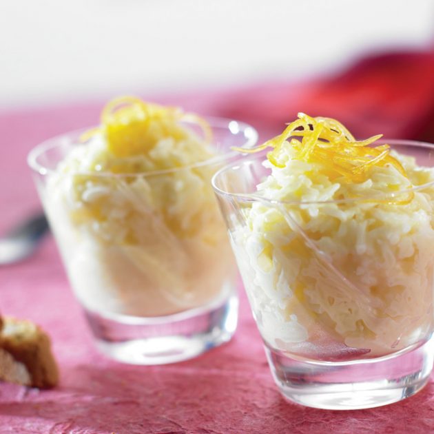 Lemon & Cardamom Rice Pudding