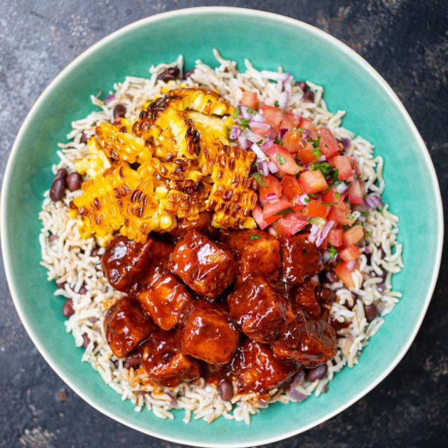 Chipotle Tofu Rice Bowl