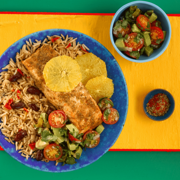 Salmon With Citrus Salsa