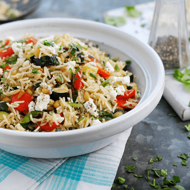Vegetable Mediterranean Salad