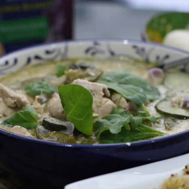 Super Greens Easy Thai Green Curry