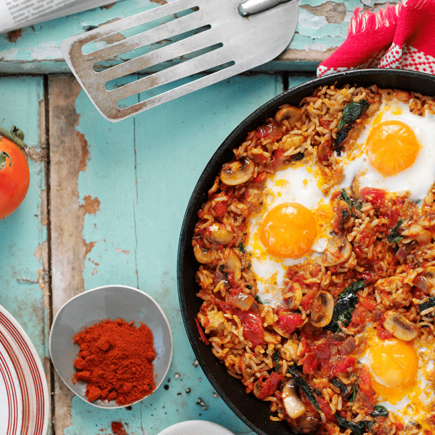 Spicy Tomato & Egg Brunch