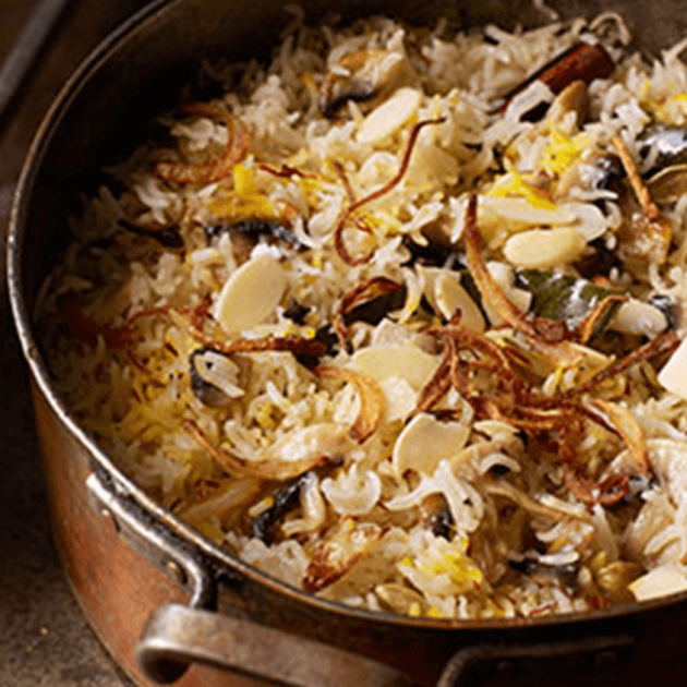 Mushroom Pilau