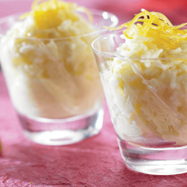 Lemon & Cardamom Rice Pudding