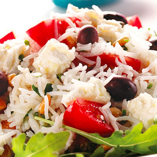 Lebanese Warm Rice Salad