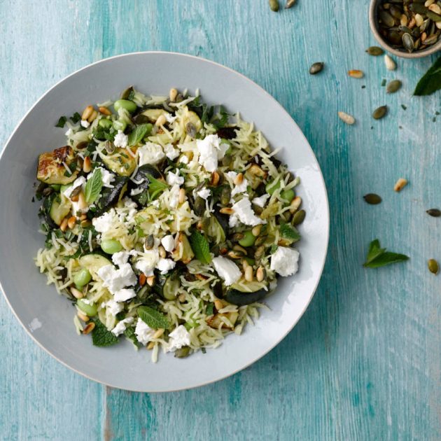 Courgette Rice Salad