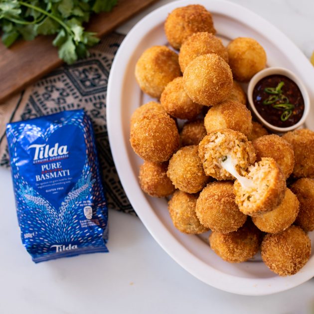 Chilli Cheese Rice Balls