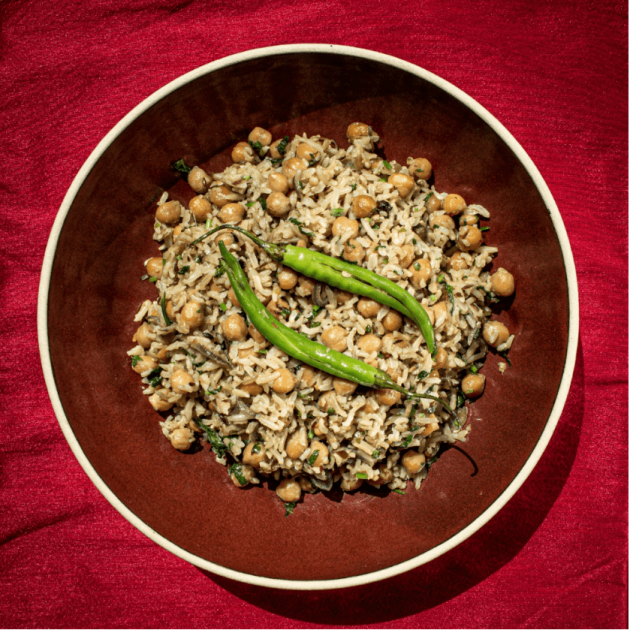Chick Peas Pulao