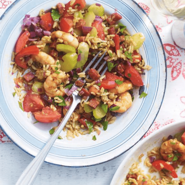 Creole Style Prawn Jambalaya