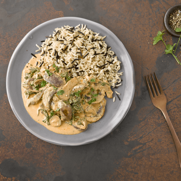 Funghi alla Stroganoff