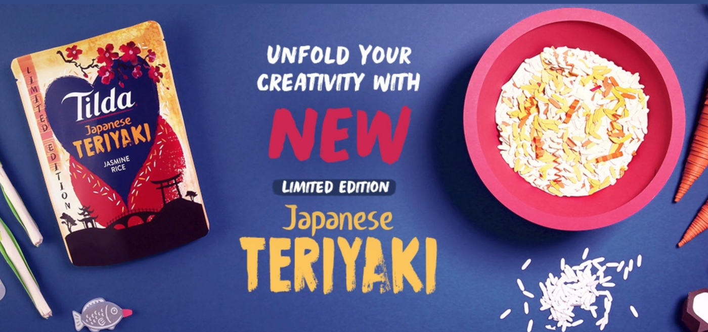 New Japanese Teriyaki Limited Edition Rice