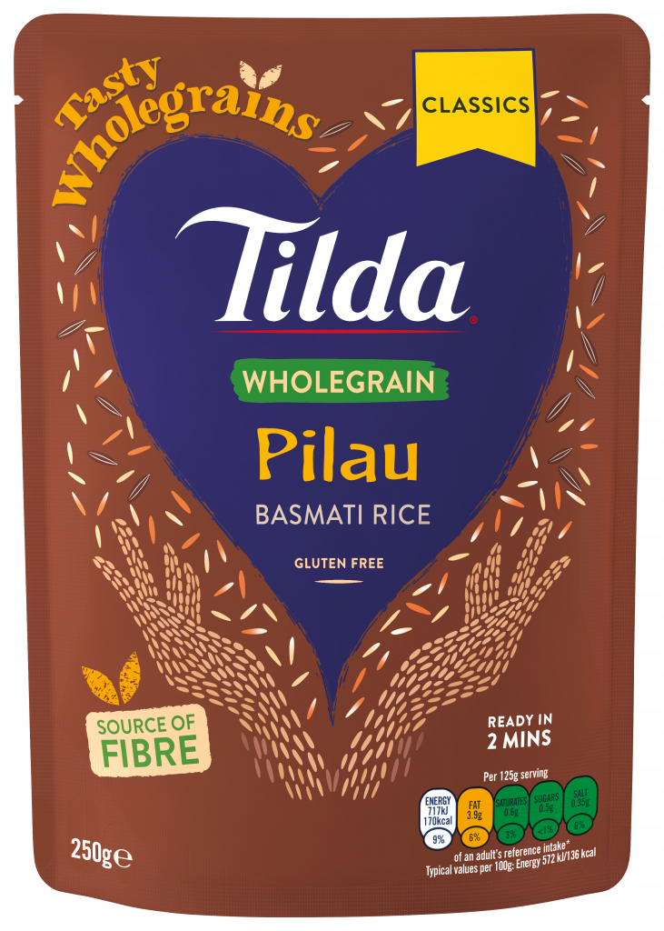 Wholegrain Steamed Pilau Basmati Rice Tilda wholegrain-steamed-pilau-basmati-rice-tilda