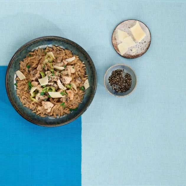 Cheese Chicken Mushroom pot