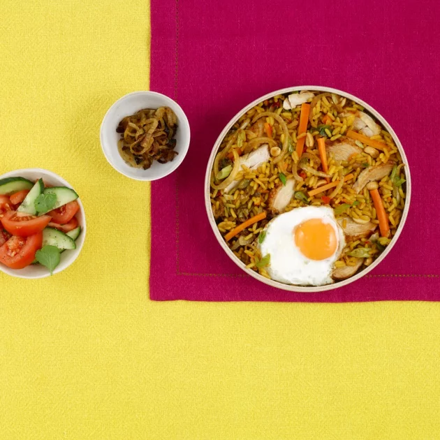 Leftover Chicken Fried Rice