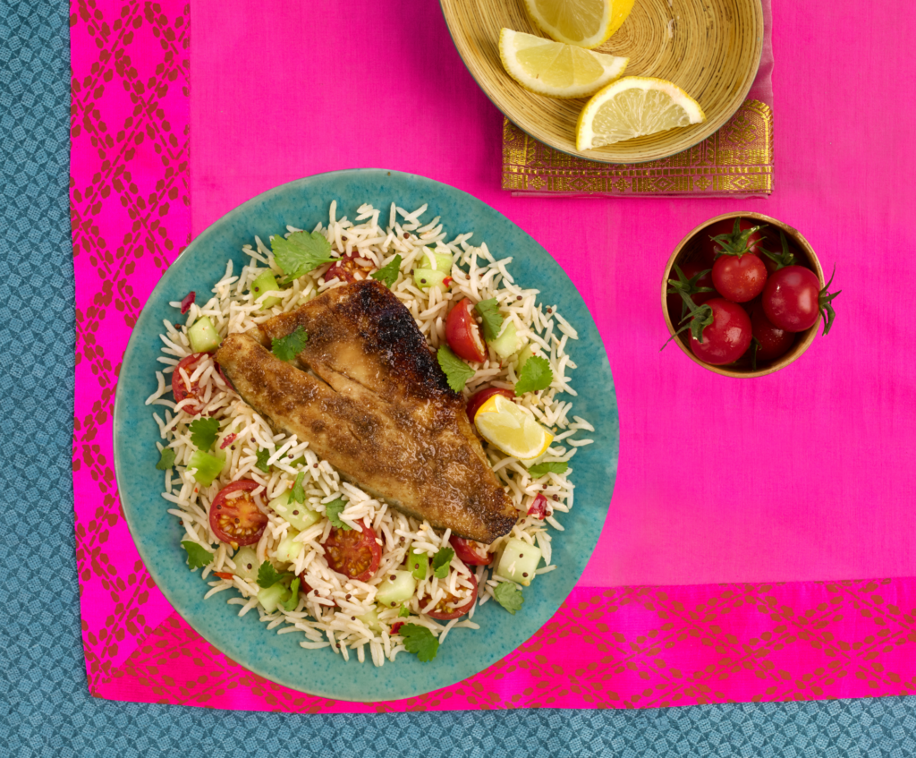 Charred Balinese Sea Bass Recipe | Tilda