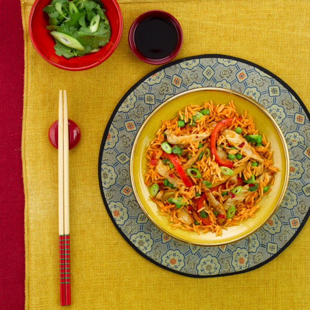 Chinese Pork & Pepper Stir-fry