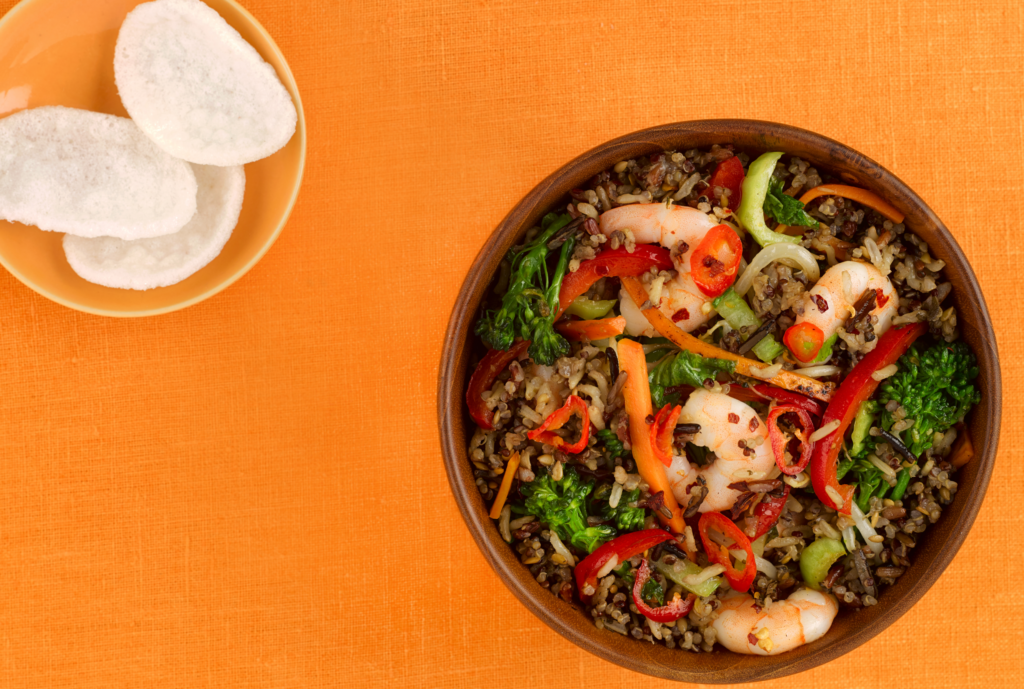 Spicy Prawn Stir Fry Recipe | Tilda