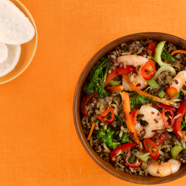 Spicy Prawn Stir-fry