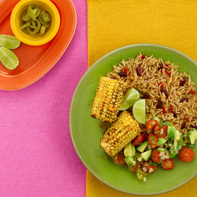 Grilled Corn with Citrus Salsa