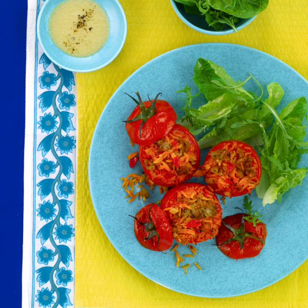 Provencal Stuffed Tomatoes