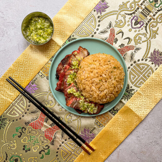 Char Siu Pork & Stir Fried Rice