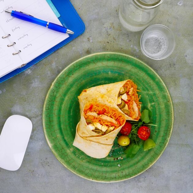 Chicken Mediterranean Wrap