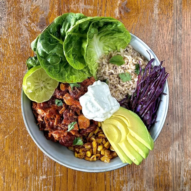 Jackfruit Buddha bowl