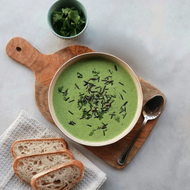 Wild Rice & Broccoli Soup