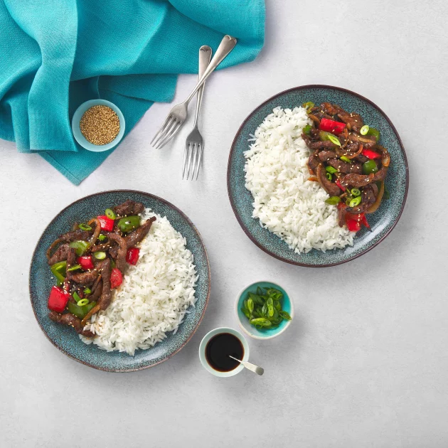 Beef in Black Bean Sauce