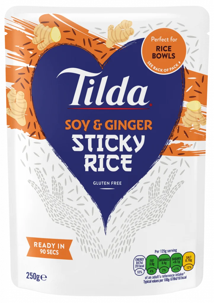 Soy & Ginger Sticky Medium Grain Rice