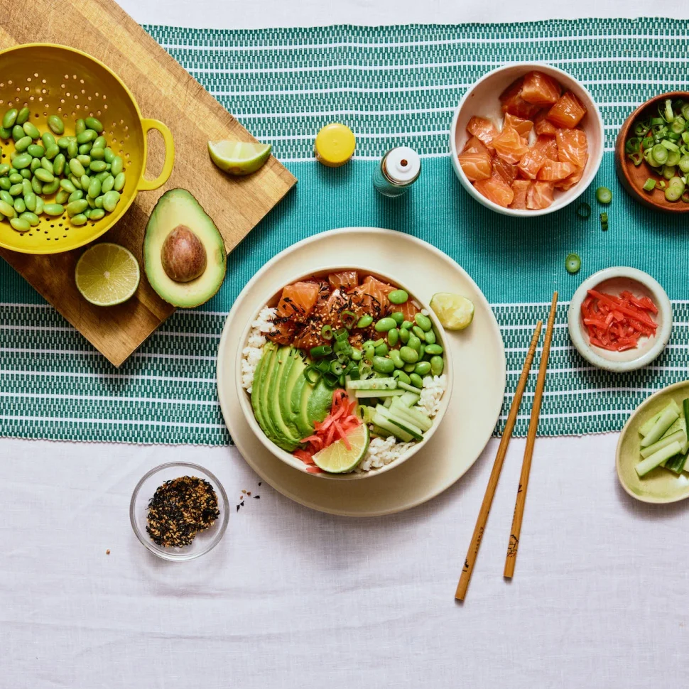 Teriyaki Poke Bowl