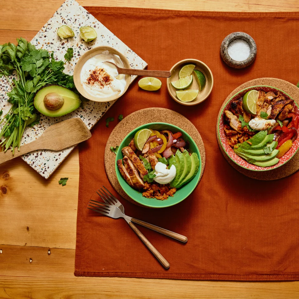 Mexican Chicken Fajitas