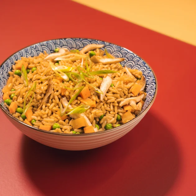 Special Fried Rice with Teriyaki Chicken