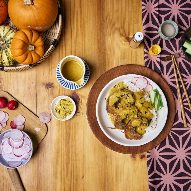 Pumpkin Katsu Curry