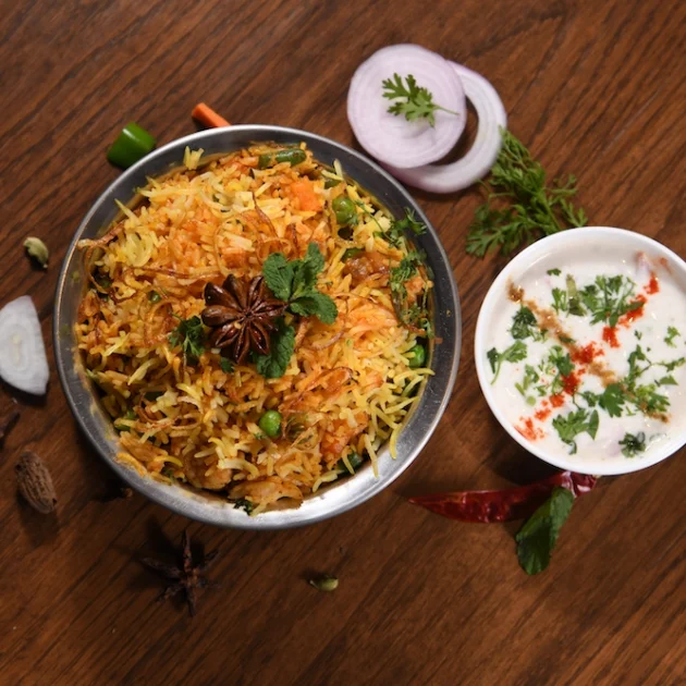 Slow Cooker Vegetable Biryani
