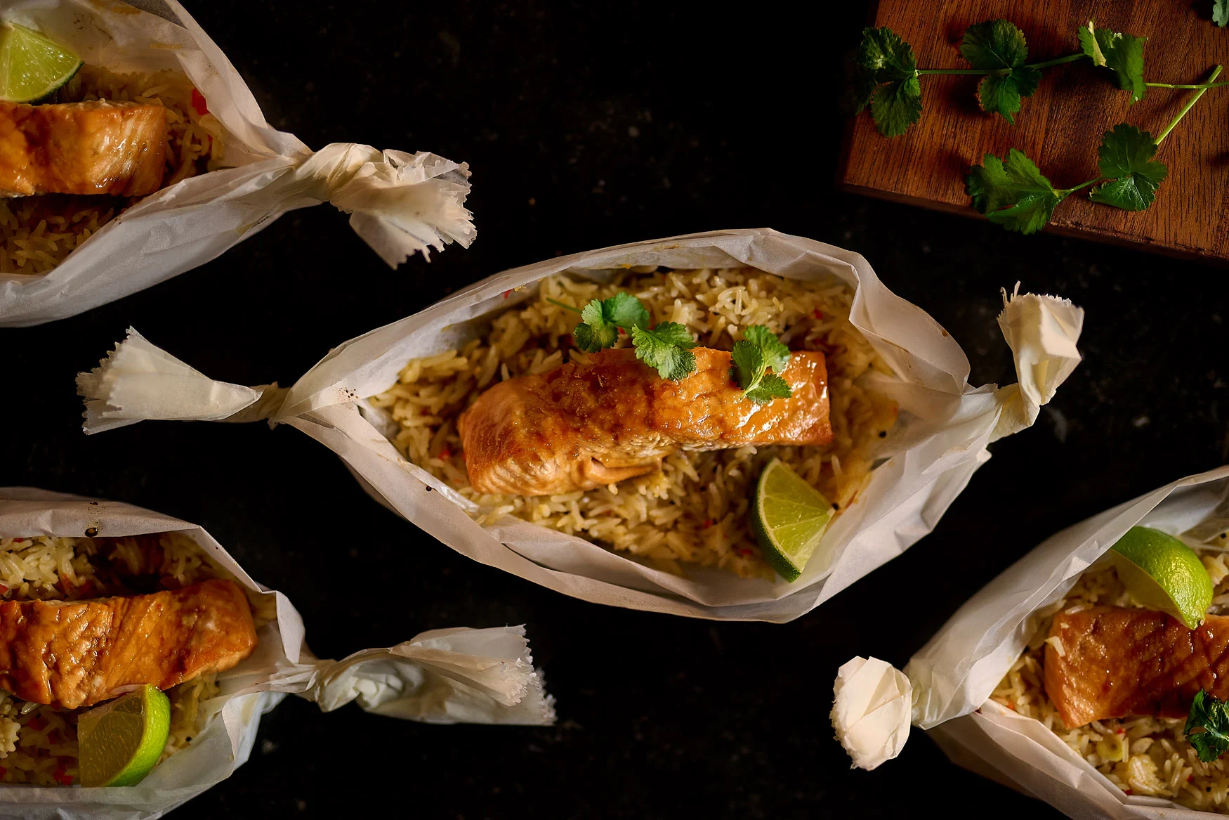 Tilda_Gekarameliseerde zalm