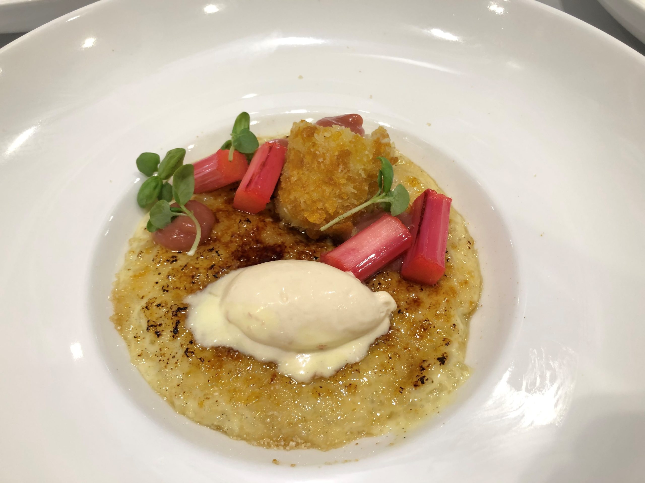 Rhubarb Rice Pudding Recipe | Tilda