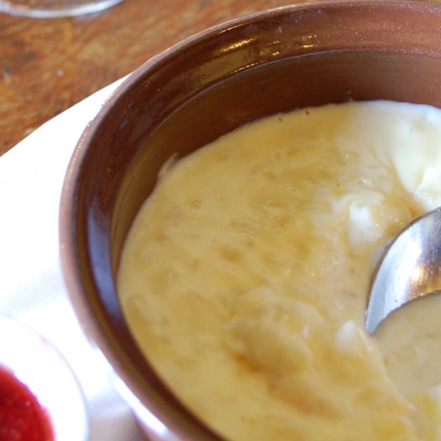 Tilda Arborio Rice Pudding and Jam