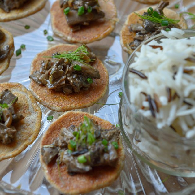 Basmati & Wild Rice Blinis