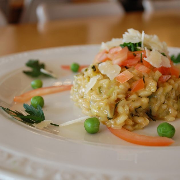 Sugar Snap Pea Risotto