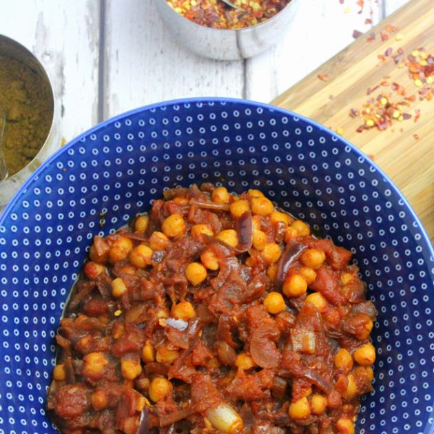 Spiced Chickpea Curry