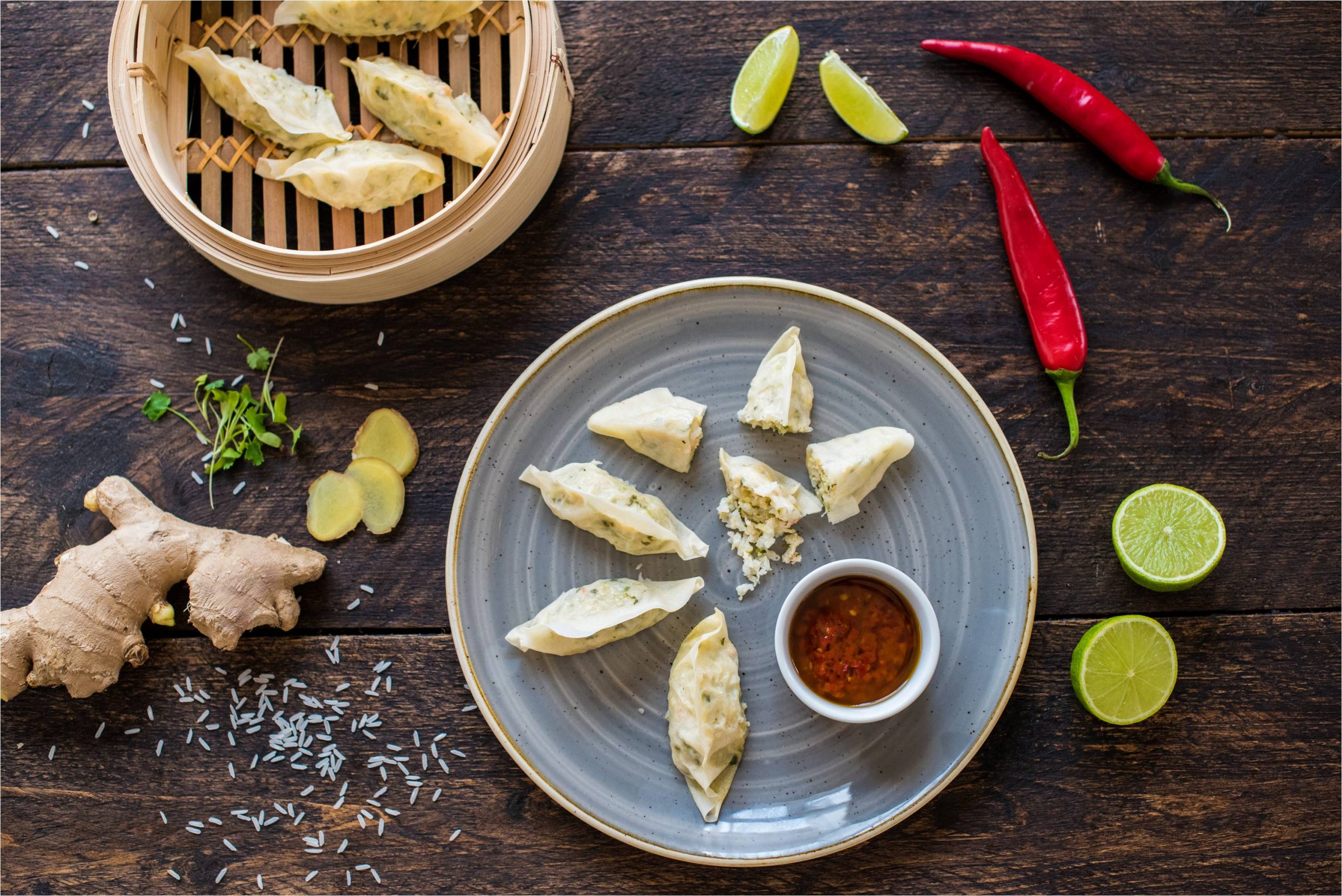 Chinese Prawn Potsticker Dumplings | Tilda Professionals