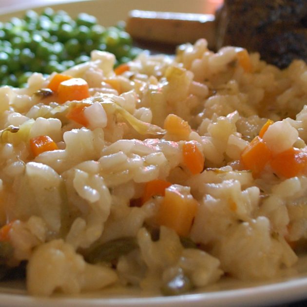 Seasonal Vegetable Risotto with Tilda Arborio Rice