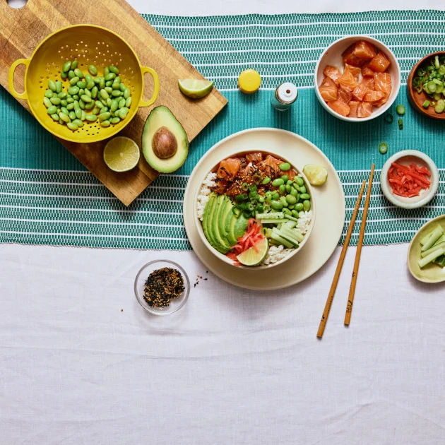 Teriyaki Poke Bowl
