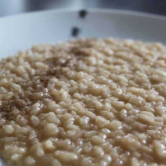 Risotto de pollo al cubo