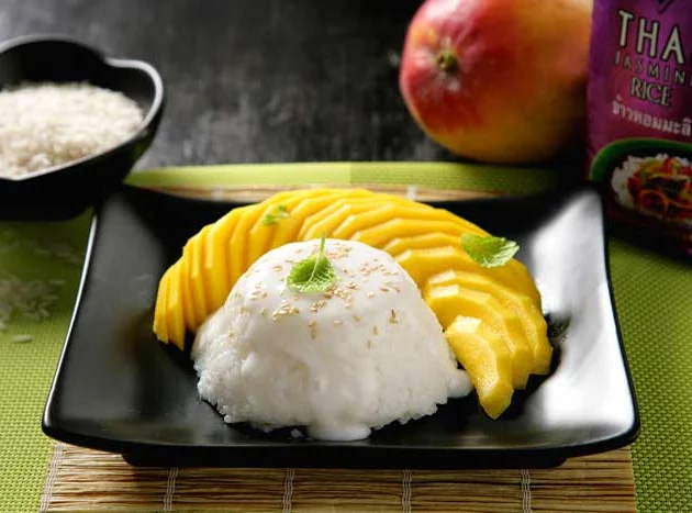 Arroz Thai con mango