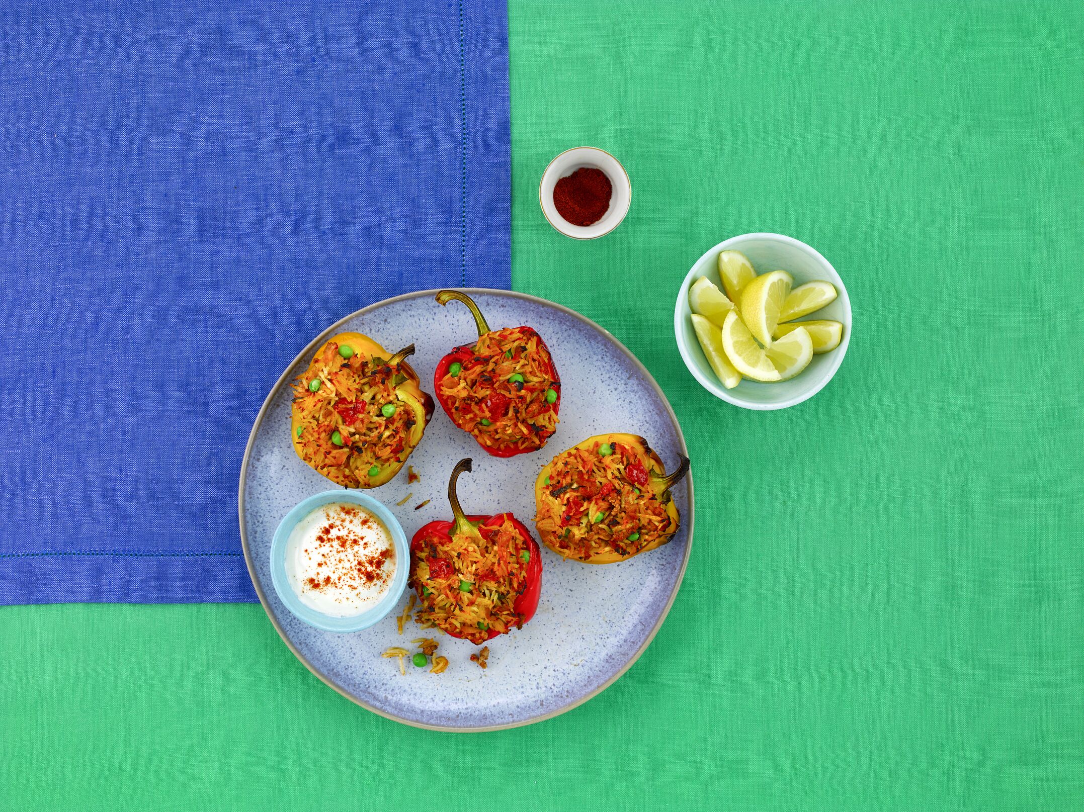 Baked Stuffed Pepper Recipe | Tilda