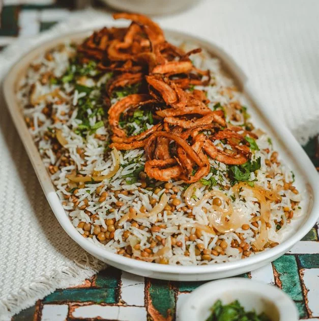 Rice, Lentil and Herb Salad